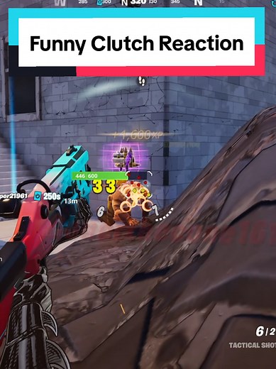 Funny Fortnite Clutch Reaction – Hilarious 2v1 Banana Moment