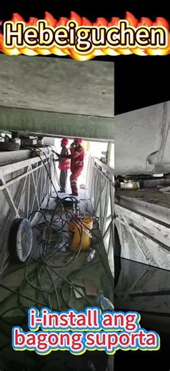 Pag-install ng suporta sa tulay