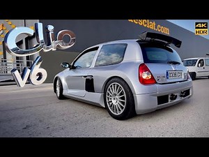 Renault CLIO V6 | Acceleration SOUND!!