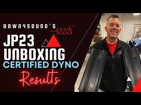 JP23 unboxing + AMP Dyno:: 2300 watt amp you want!