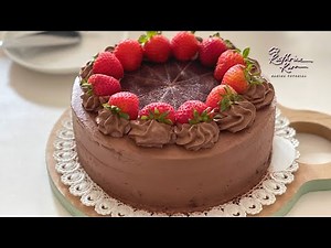 Chocolate Ganache Cake 巧克力甘纳许蛋糕