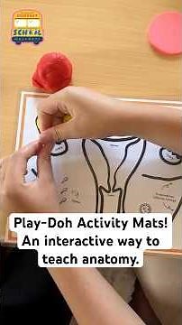 Reproductive system play-doh mats for health class, A & P, or a biology #lessonplan! #healthliteracy