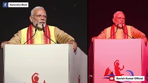 Delhi University didn't show his B.A. degree either. Gujarat University didn't show his M.A. degree. Two universities are avoiding to show the degrees of their "great student." Ravish Kumar 🔥 | ফেকু জী - Feku Ji