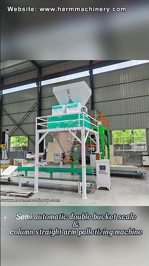 Turnkey Feed Palletizer Robot | Fully Automated Bag Stacking #roboticpalletizer