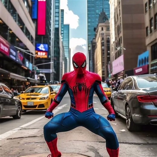 spiderman in some ai images to see