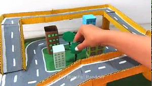 Como hacer una maqueta de ciudad con pista de autos. Ideas con cartón reciclado. #diy #ideas #maquetas How to make a city model with a car track. Ideas with recycled cardboard. Music: Título: Children's Playground (Instrumental) Artista: Kiri T Enlace: https://business.facebook.com/sound/collection/?sound_collection_tab=sound_tracks&asset_id=201038359186899&reference=artist_attr | Diy Marshel Craft