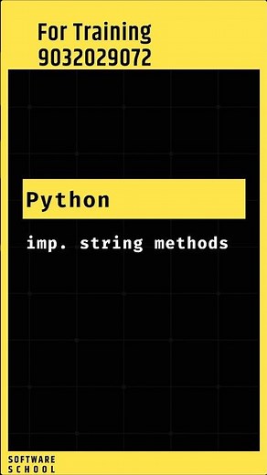 Important Python String Methods | Python Tutorial For Beginners In Telugu🚀 #python #coding