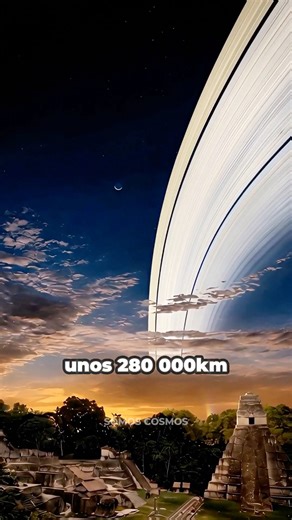 Así se vería la Tierra con los anillos de Saturno. | Somos Cosmos