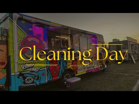 Deep Cleaning a Food Truck (Fryer, Hood Vents & Pressure Wash)