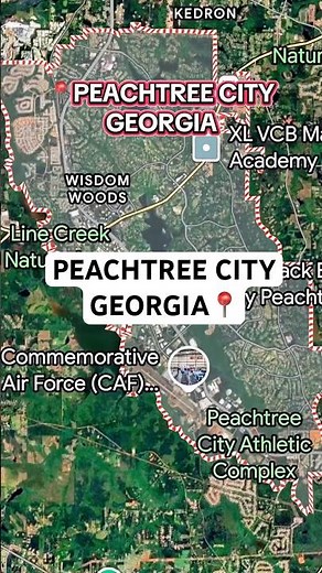 Discover the charm of Peachtree City, Georgia! 🌳 In this video, we explore some of the things that