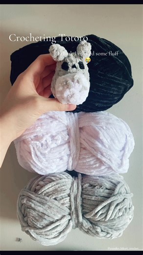 Crocheting Totoro: A Fluffy Adventure