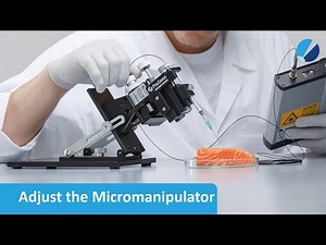 Manual Micromanipulator - Adjust the Micromanipulator to your Measurement Set-Up