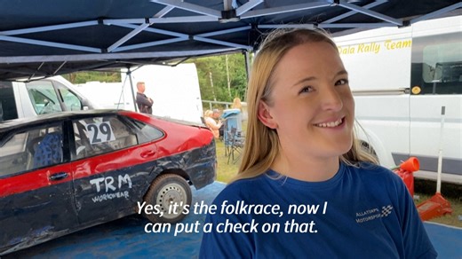 Fast and dangerous: Folkrace, Sweden's most popular car race 80 adrenaline seekers are fiercely competing in old and damaged cars at the Fjaras Motor Club's track in southern Sweden, trying their best not to topple over. Folkrace is one of the most popular forms of rallycross car racing in Sweden, kept inexpensive thanks to its lottery system for buying and selling competitors' cars. | The Local Sweden
