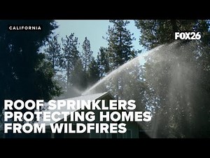 Rooftop sprinklers saved homes during Palisades Fire, inventor shares story behind them