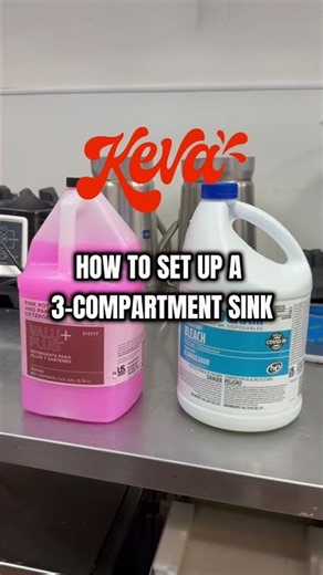 How to Set Up a 3-Compartment Sink