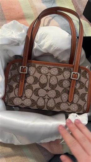 Unboxing the Crystal Coach Swing Zip 20 Bag ✨🪩