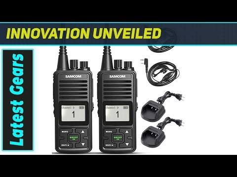 SAMCOM FPCN10A: The Ultimate Heavy Duty Radios for Professional Communication