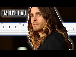 Jeff Buckley - Hallelujah Guitar Tab Tutorial