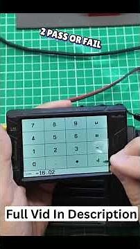 TinySA Spectrum Analyzer: Harmonic Testing Explained! #shorts