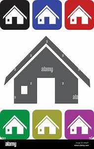 Vector home icon Stock Vector Image & Art - Alamy