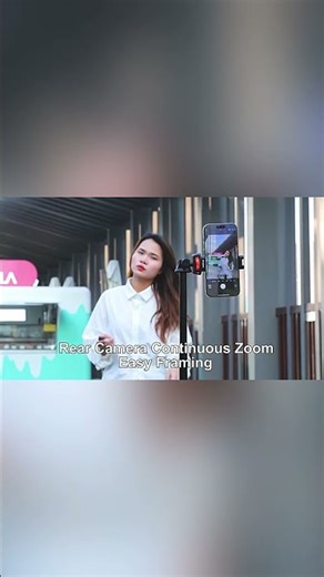 Wireless Remote Control with Zoom for iPhone & Android,Shutter with Front/Rear Ca