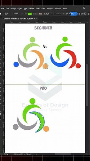 Professional Logo Design Tutorial 🔥 | Modern Branding Process Step by Step (2026) #expertsofdesign