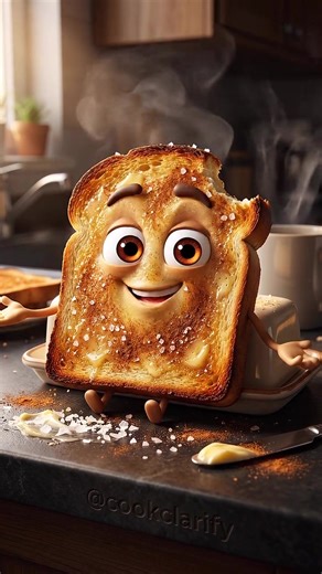 Unexpected Toast Combo: Salt and Cinnamon