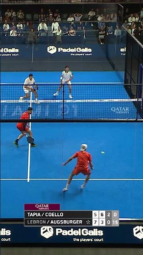 An insane drop shot point by Agustin Tapia in the semi-finals 🎻🤐🔥#PremierPadel #MiamiPremierPadelP1