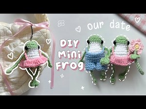 ♡ Crochet Dress-up Leggy Frog Tutorial | No-Sew | Beginner Friendly ♡