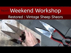 Restore Vintage Sheep Shears