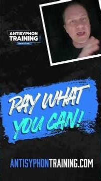 Pay What You Can! Premium Cybersecurity Training Without the Premium Price