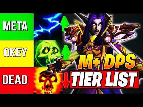 RANKING BEST M+ DPS CLASSES IN MIDNIGHT SEASON 1! WoW Midnight DPS Tier List (NEW META)