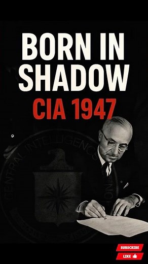 HISTORY FACTS Birth of the CIA: How America’s Spy’s