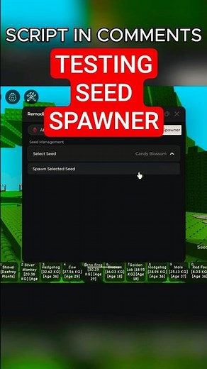 testing seed spawner script👀