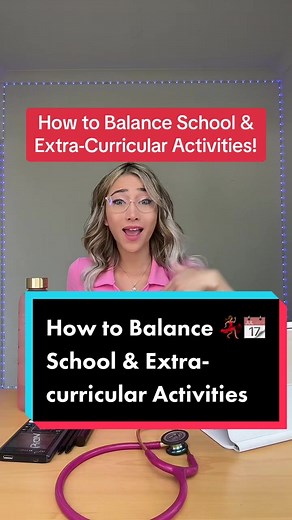 How to Balance School & Extra-Curricular Activities!