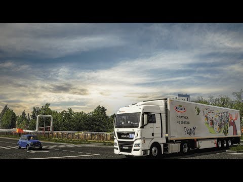 Realistic Driving Man TGX Euro 6 18.440 Euro Truck Simulator 2 POV Drive 4K 1.54+Wheel Cam