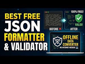 9 Best Free JSON Formatter & Validator | Offline Data Converter 💻