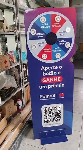 roleta profissional para sorteio Beauty Fair