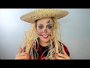 How To: Halloween Scarecrow Makeup