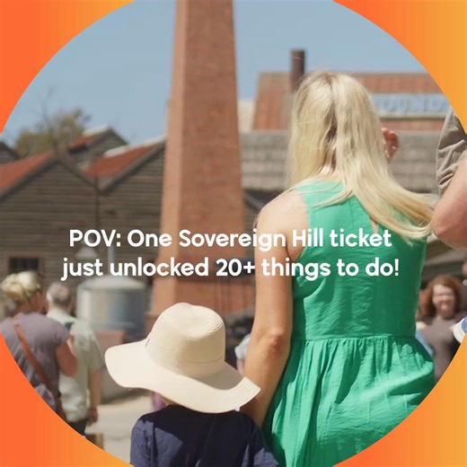 Sovereign Hill invites you to explore beneath the streets this school holidays. Step into underground mines, hear real gold rush stories and experience a hidden world that brings history to life. It is hands on and immersive. Book Online Now. #SovereignHill #SchoolHolidays #Ballarat #Summer #MineTours | Sovereign Hill