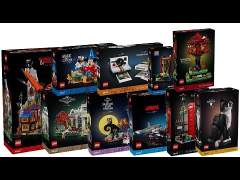 All LEGO Ideas sets 2024 Compilation/Collection Speed Build