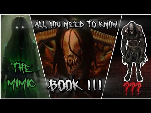 Here's EVERYTHING You Need To Know About Book 3 - The Mimic (Roblox)