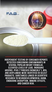 A recent Consumer Reports investigation tested 41 powdered infant formulas for toxic contaminants, revealing that some products contained levels of lead and inorganic arsenic that raised concern based on health-based benchmarks. In these tests, Enfamil’s Nutramigen showed the highest measured lead concentration, while Abbott Nutrition’s EleCare Hypoallergenic had the highest level of inorganic arsenic, followed by Similac Alimentum among the products analyzed. These findings are based on the Con