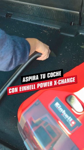 🚗✨ ¡Limpia tu coche a fondo con los aspiradores Power X-Change! 🚗✨ Nuestro aspiradores a batería serán tus fieles compañeros en la limpieza de tu coche tras una jornada en el campo o en el día a día cuando hay niños de pasajeros. Observa como Elke deja el coche limpio. ¿Quién se encarga de la limpieza de tu coche? Einhell, excelencia a batería 👌🏼. #aspirador #aspiradora #aspiradorabateria #aspiradorinalambrico #aspiradoreinhell #aspiradorcoche #aspiradorcocheabateria #aspiradorcocheinalambri