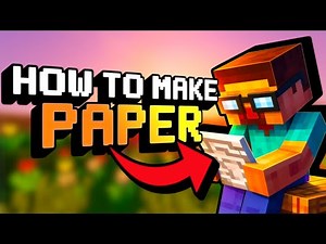 How to Make Paper in Minecraft - Scalacube