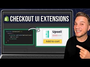 How to customise CHECKOUT as a Shopify Developer with UI Extensions (Full beginner tutorial)