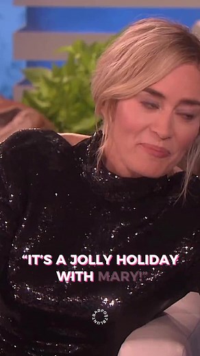 Jolly Holiday with Mary Poppins - Emily Blunt and Dick Van Dyke Singing