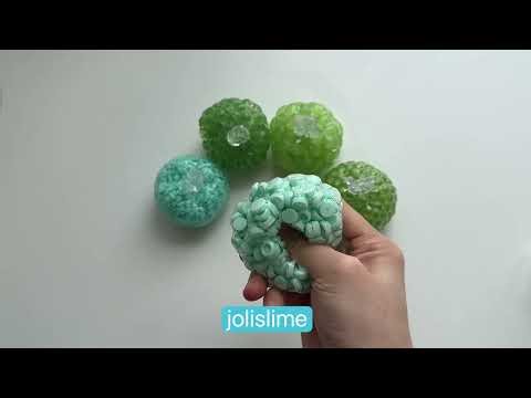 DIY All Green Beads Stress Ball 💚 What Color Should I Do Next?