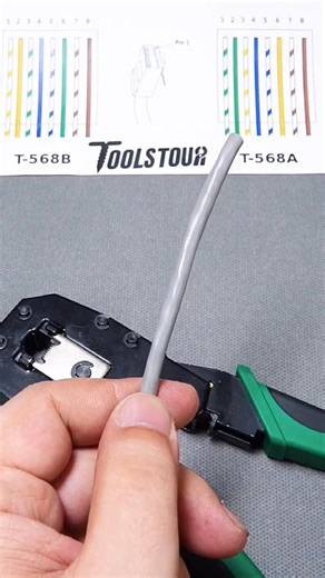 Ethernet Cable DIY #electrician #cablewires #homeproject #tutorials | Tool Stour