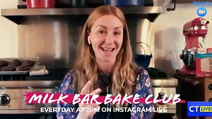 CT LIVE!: Milk Bar Founder and CEO Christina Tosi Shares the Story Behind Her Popular Instagram #BakeClub